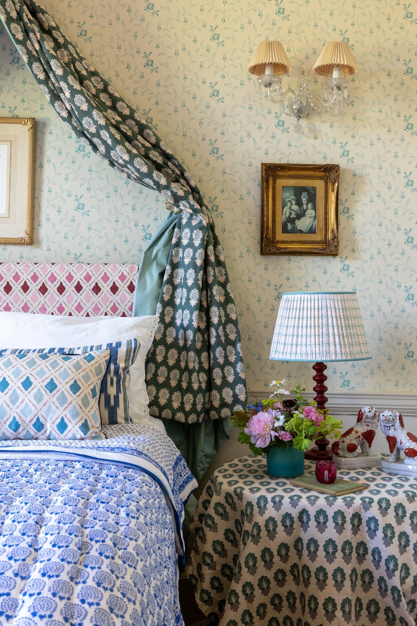 Home Collection - Bowmont Pine Green Fabric