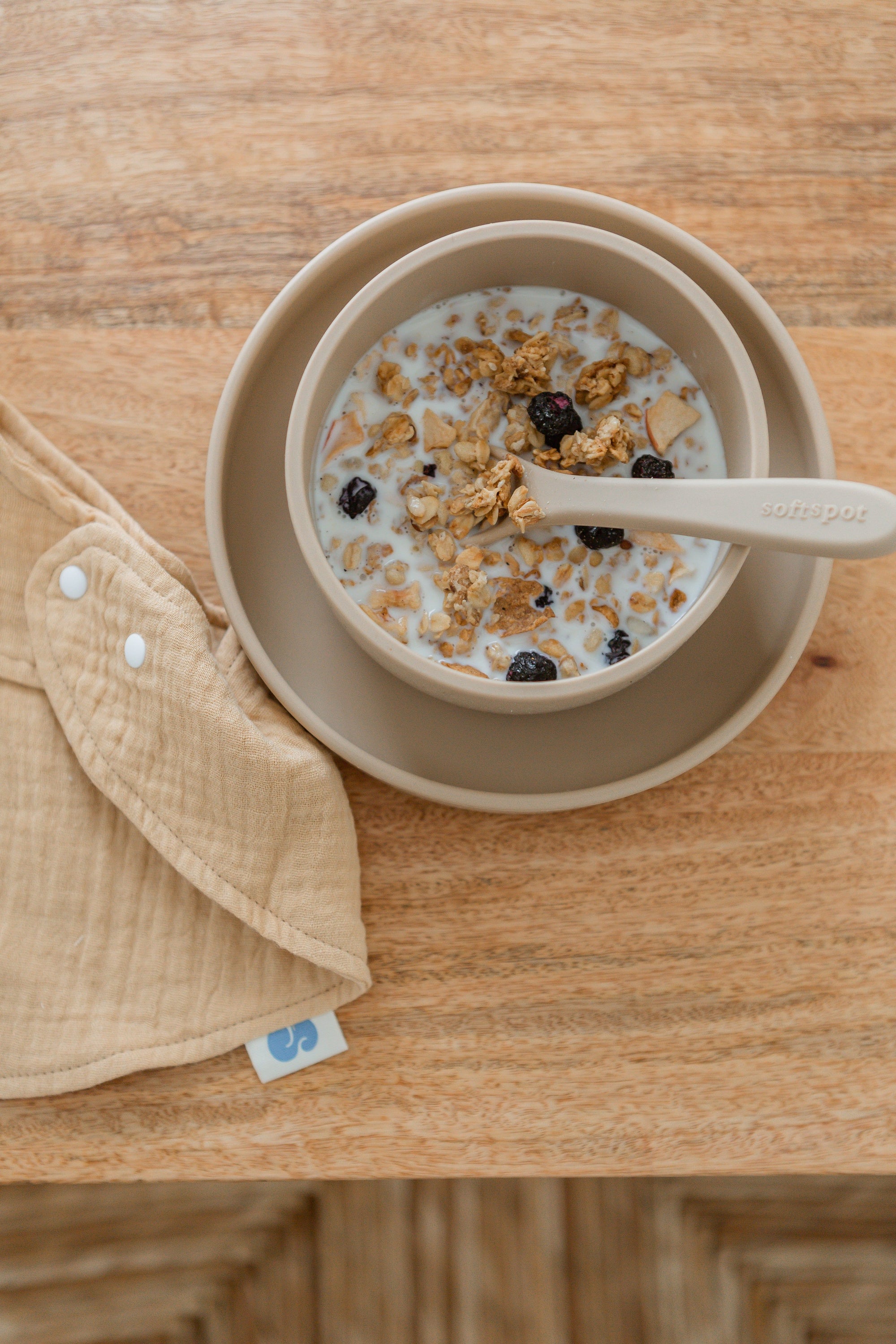 Soft Baby Spoons – Bubble & Bean