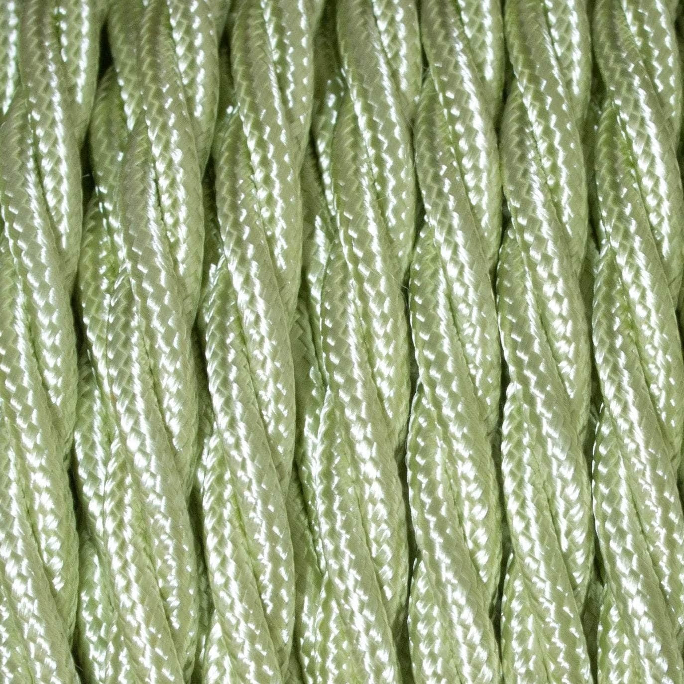 Fabric Extension Cable in Pistachio