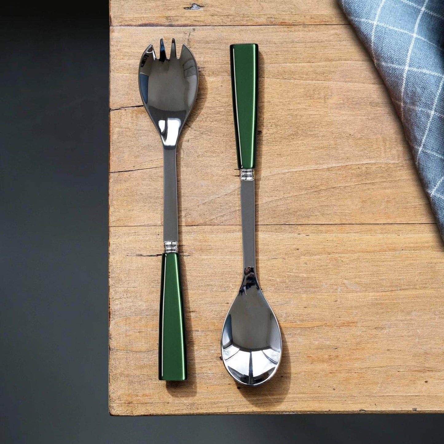 Icône Salad Server Set, Dark Green