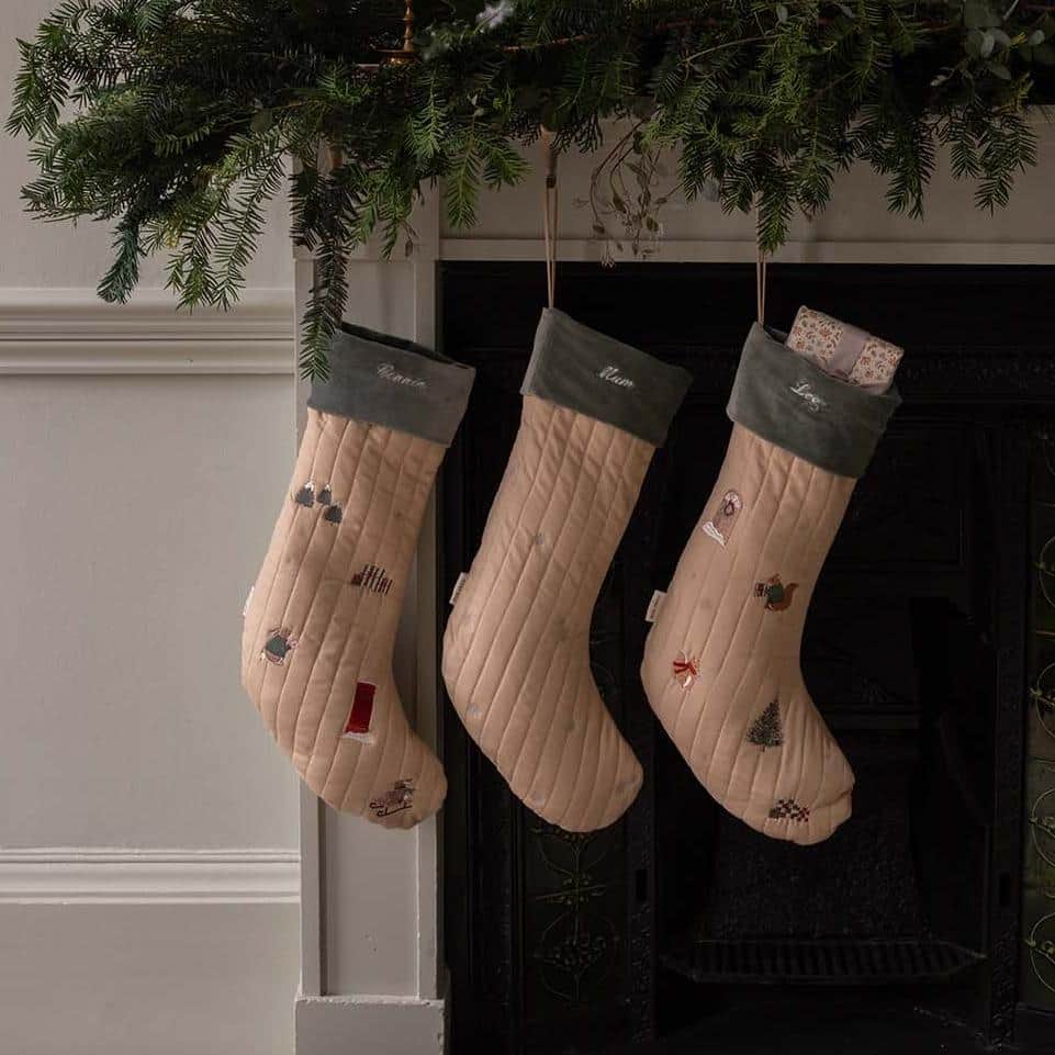 Christmas Stocking - Snowflakes