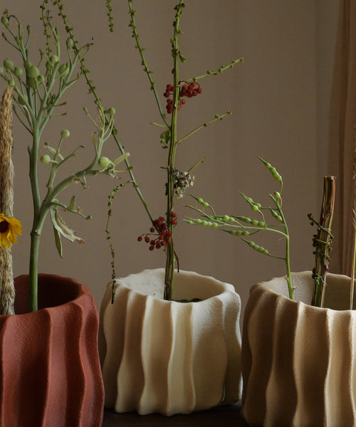 Kora | Plant Pot 01 | Sandstone