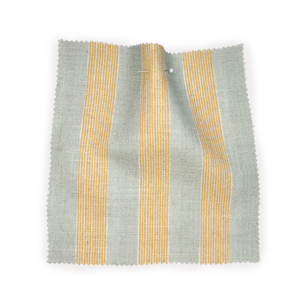 New Stripe Fabric - Duck Egg