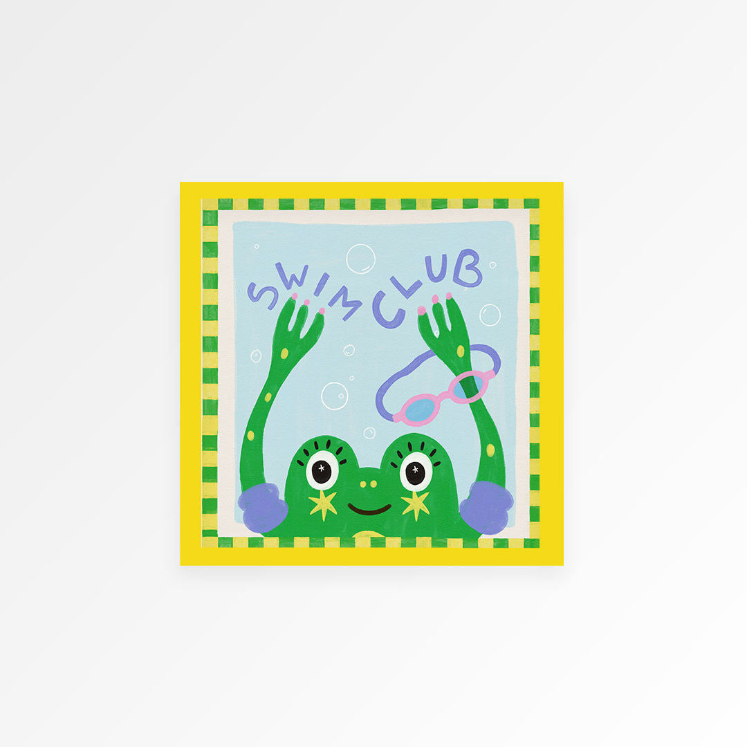 Swim Club Kids Print