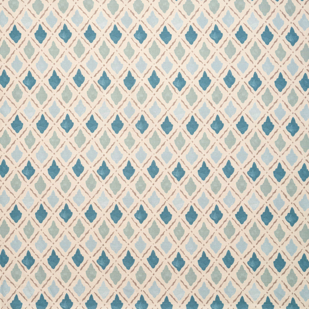 Home Collection - Leader Chevron Blue Fabric