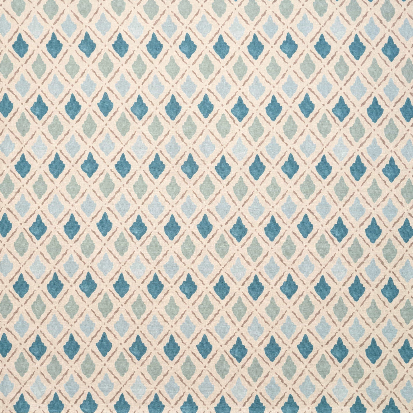 Home Collection - Leader Chevron Blue Fabric