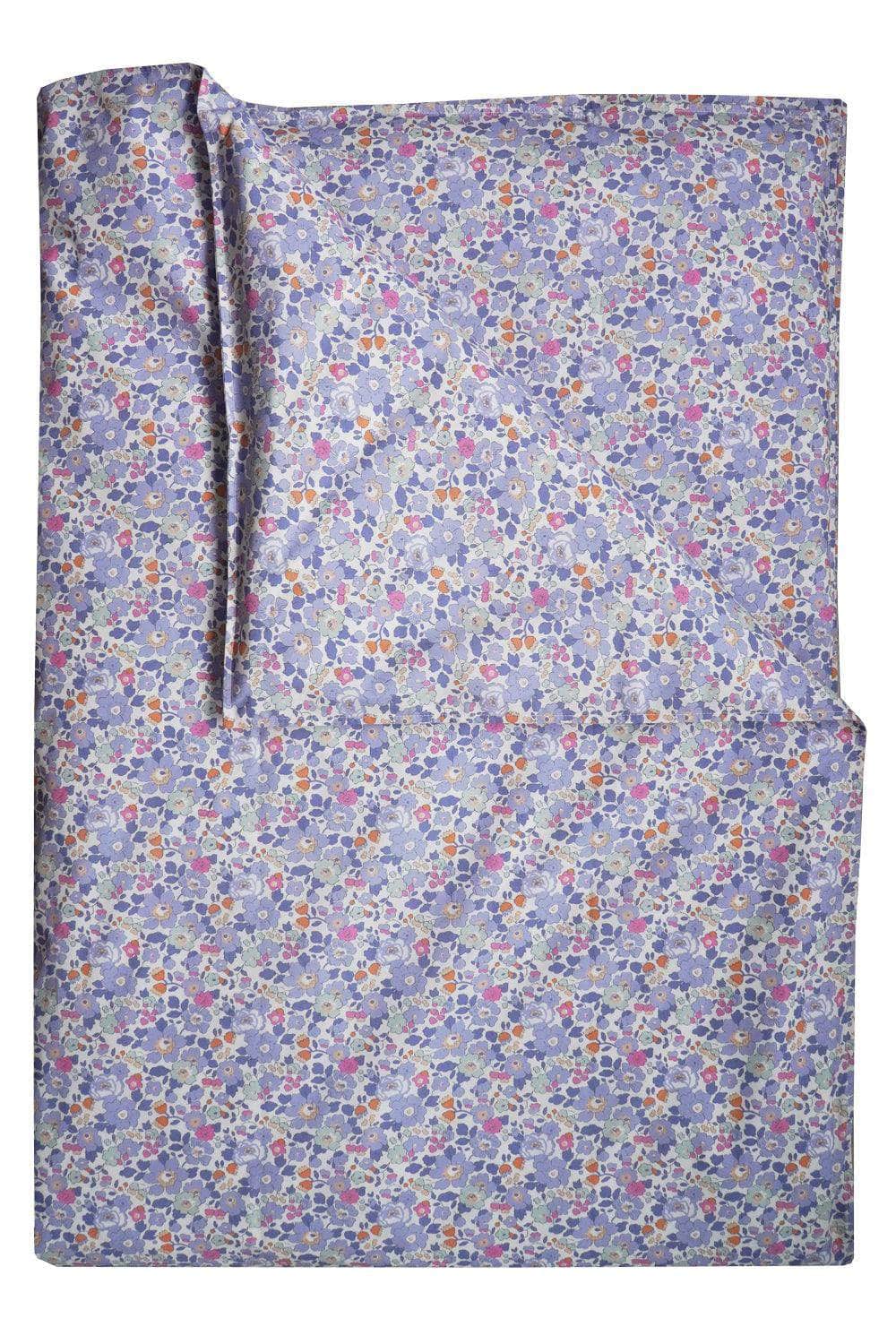 Bedding Made With Liberty Fabric Betsy Lavender Blue
