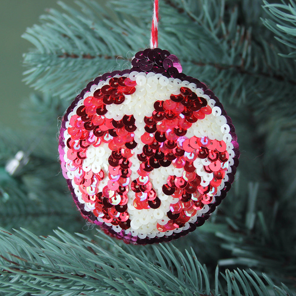 Pomegranate Sequin Hanging Ornament