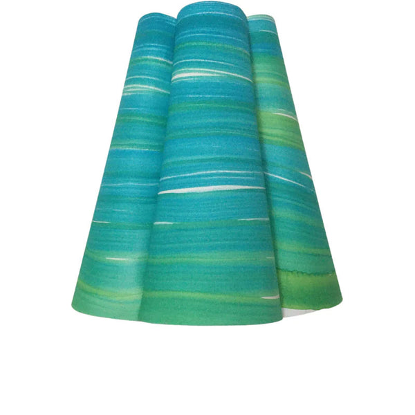 Conical Blue Paper Lampshade