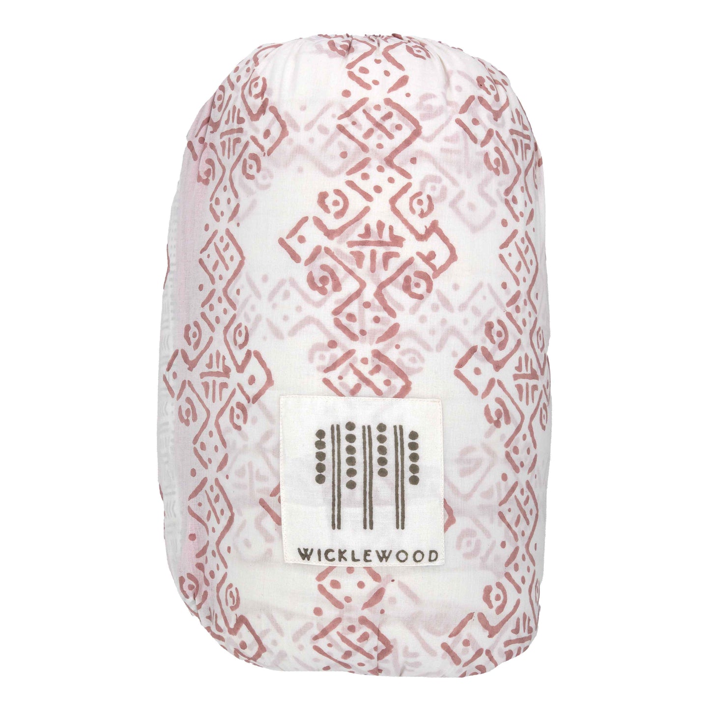 Double Mali Kahala Pink Blue Quilt