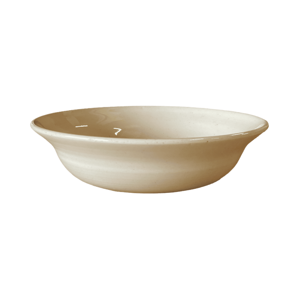 White Stoneware Bowl #4