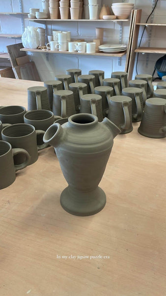 Stoneware Tulipiere - Speckle Stoneware #2