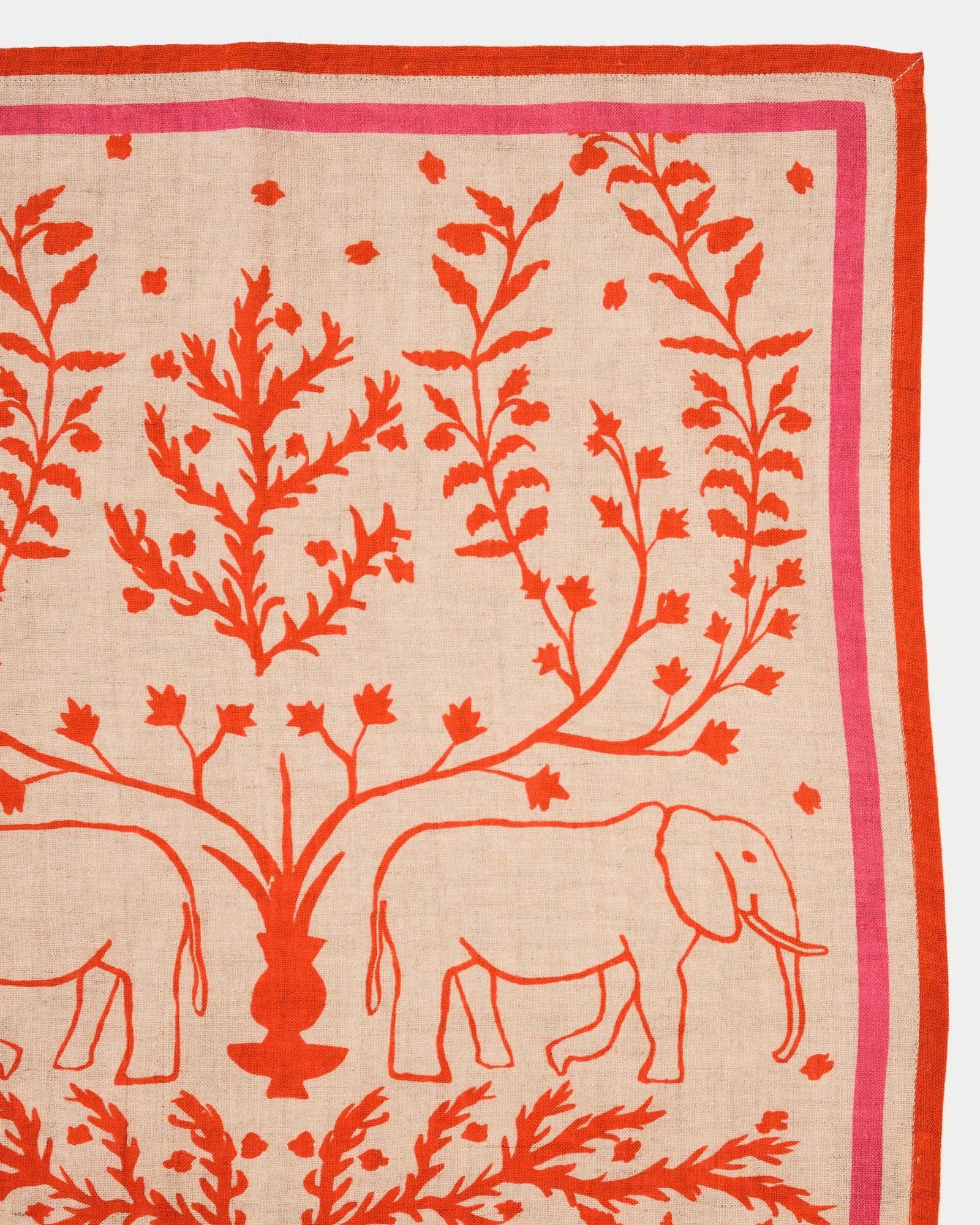 Elephant Napkins Set of Two