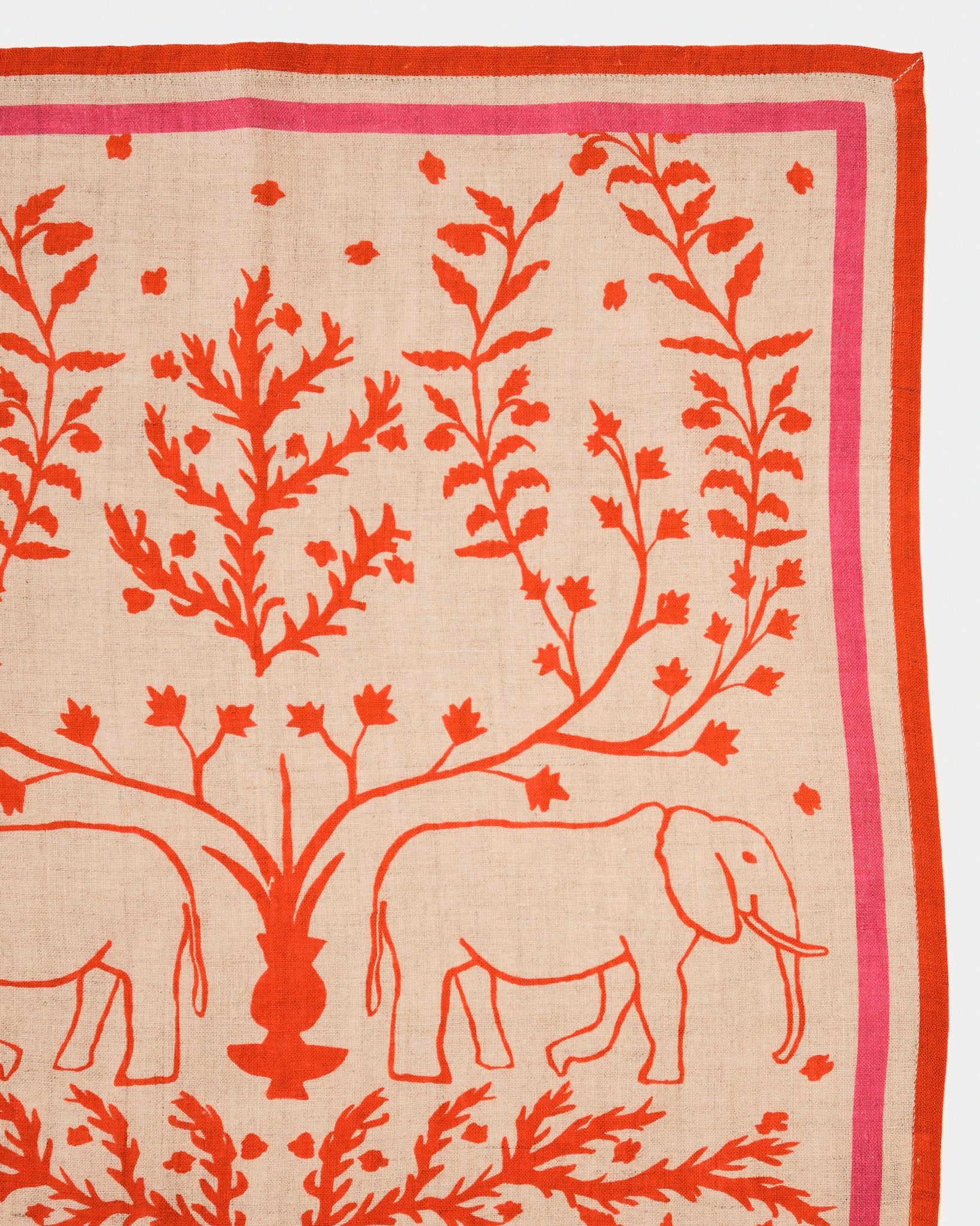 Elephant Napkins Set of Two