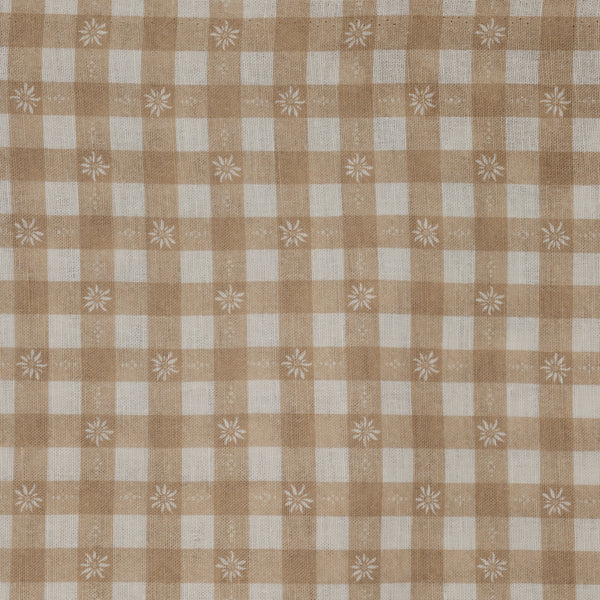 Edelweiss Gingham - Sand