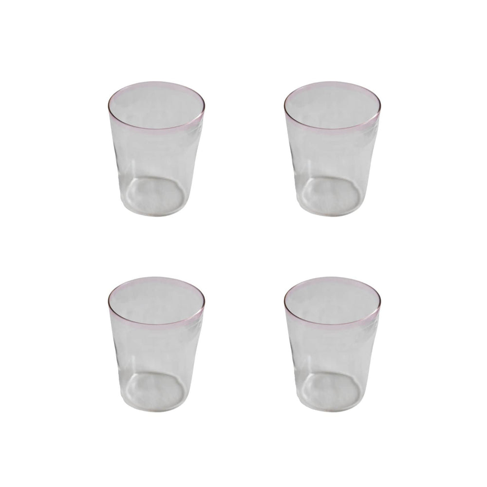 Rose Pink Tumblers, Set Of 4