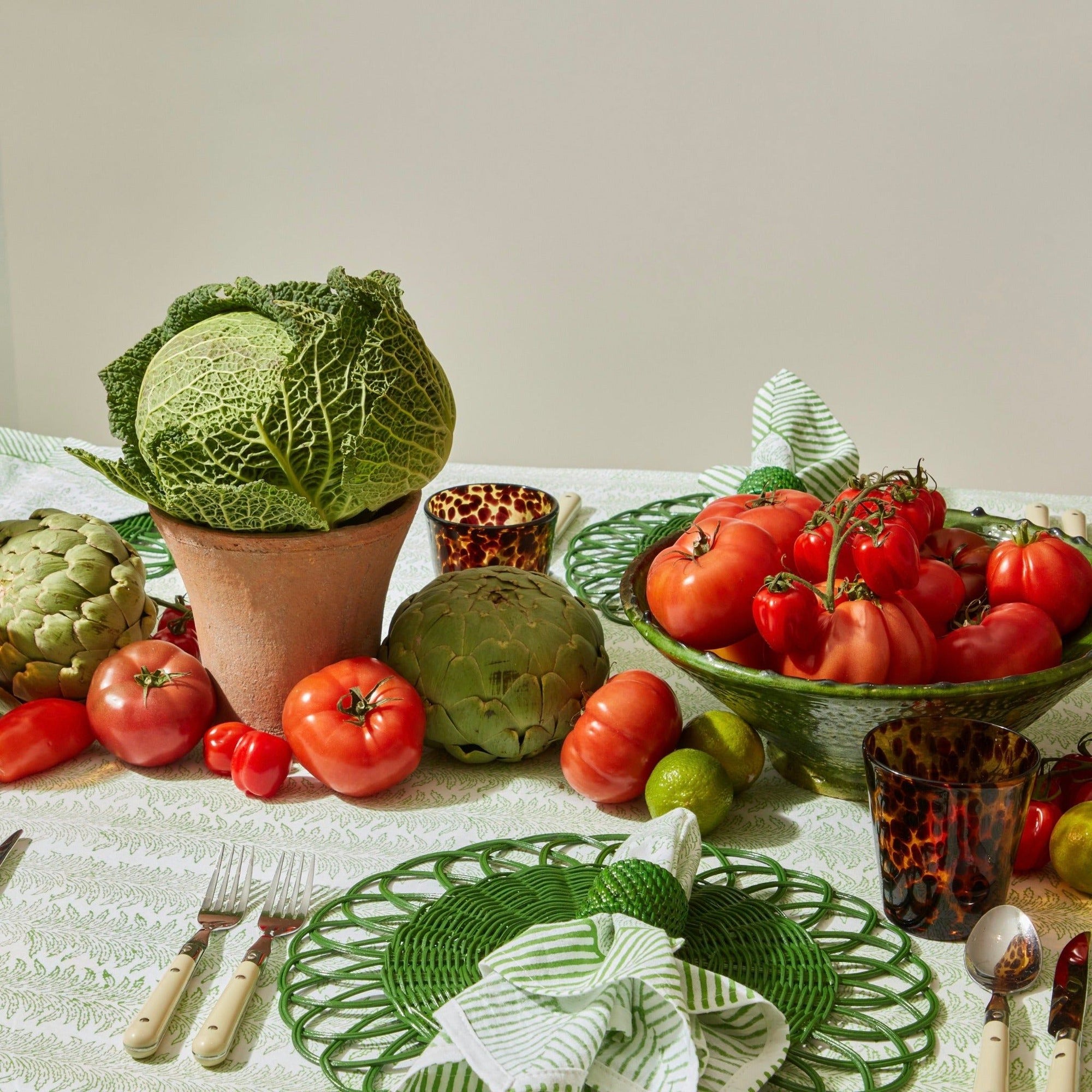 Green Mystique Tablecloth