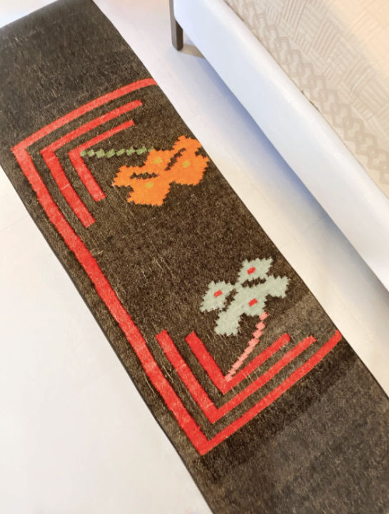 Vintage Greek Kilim Bench