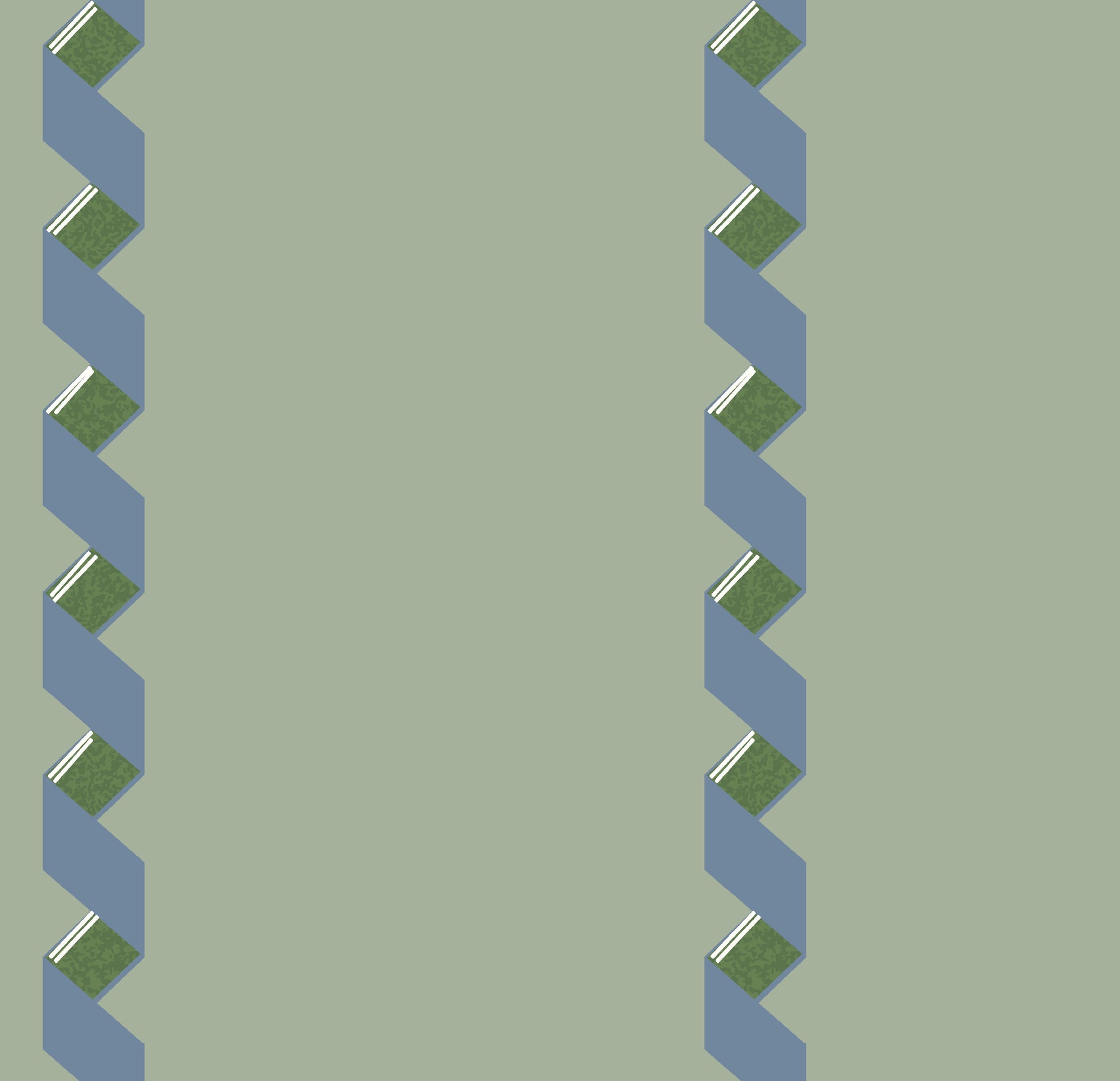 Garlands Wide Wallpaper – SOUR