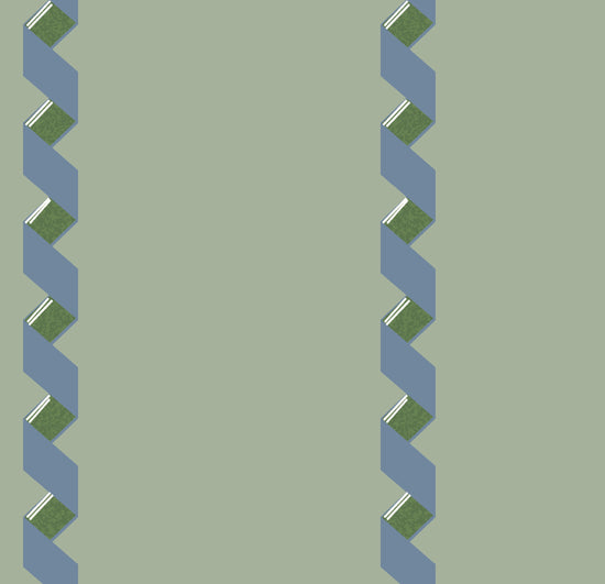 Garlands Wide Wallpaper – SOUR