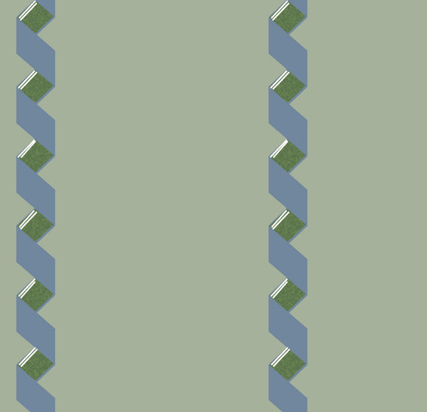Garlands Wide Wallpaper – SOUR