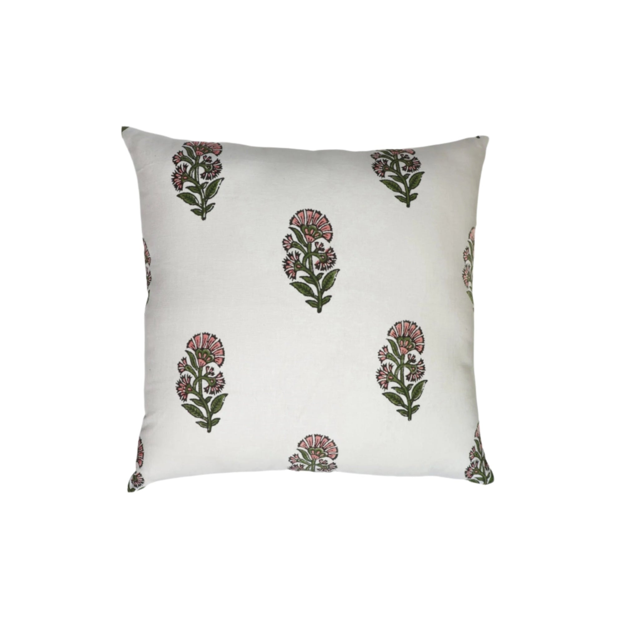Begum Throw Pillow Cover - Pink