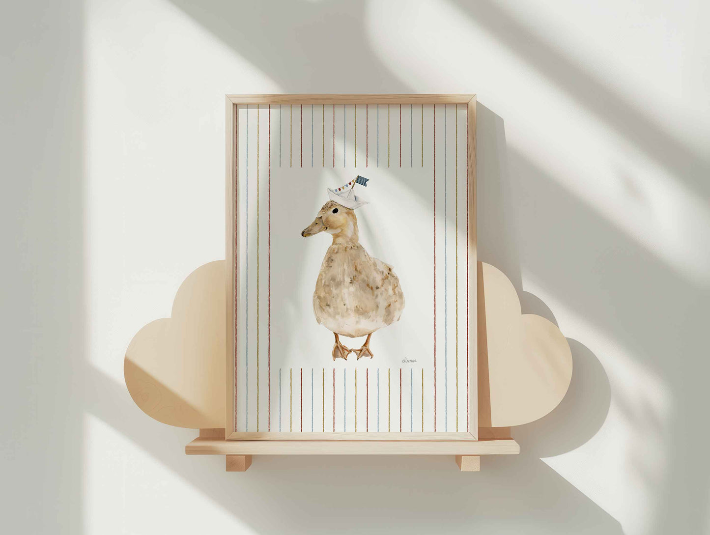 Beyond The Pond Art Print