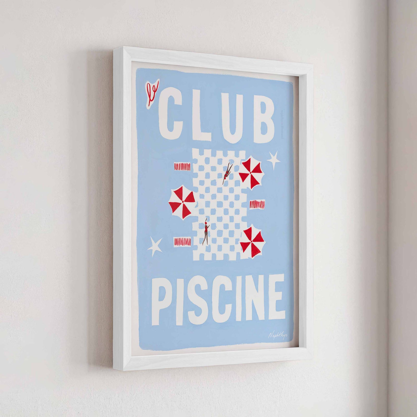 Club Piscine Print