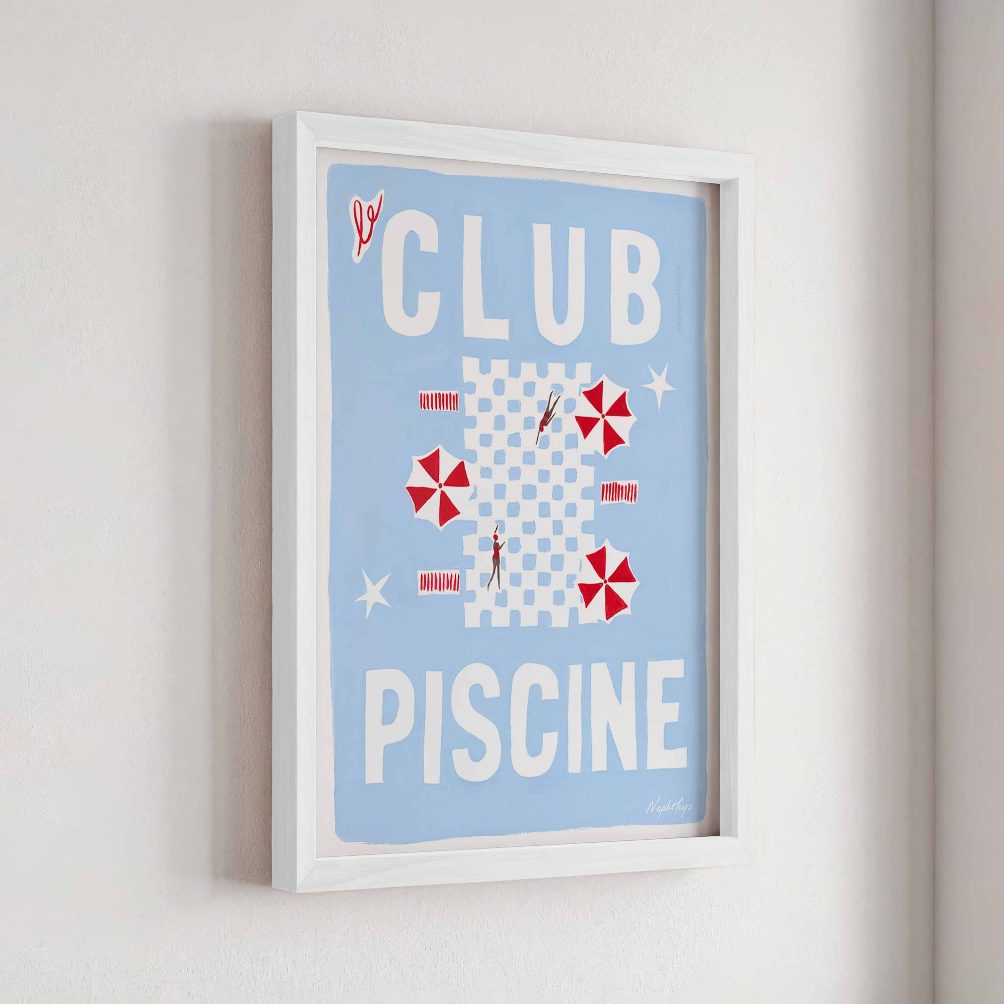 Club Piscine Print