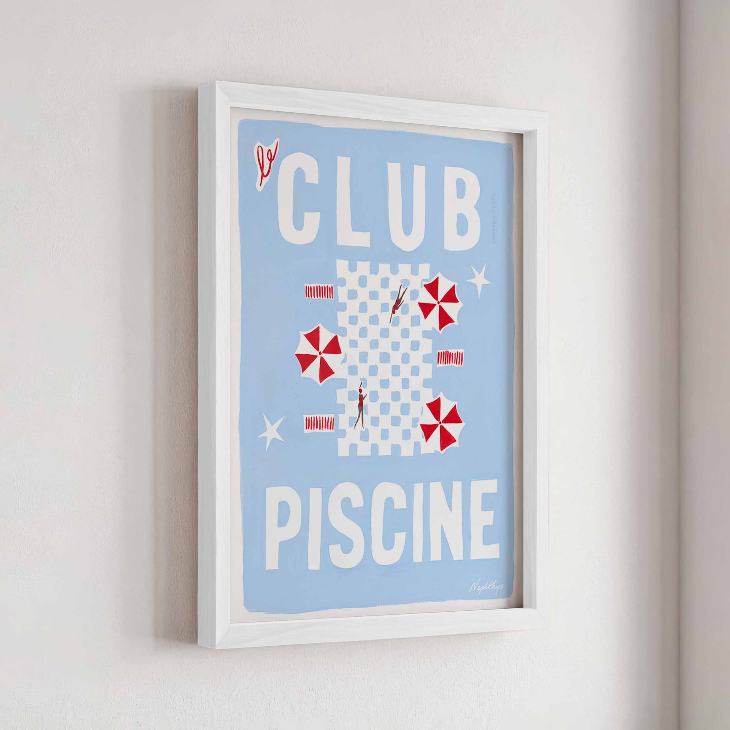 Club Piscine Print