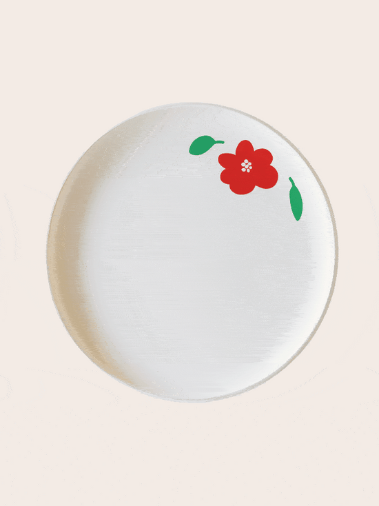 Vintage Flower Ceramic Sticker Set
