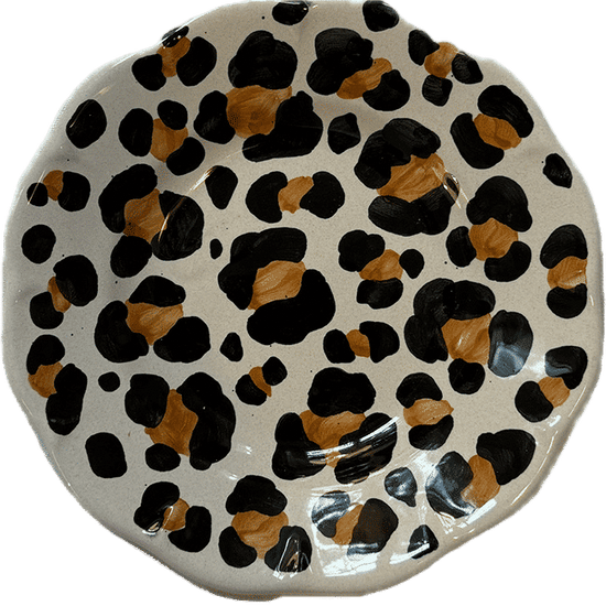 Leopard Plate 16cm