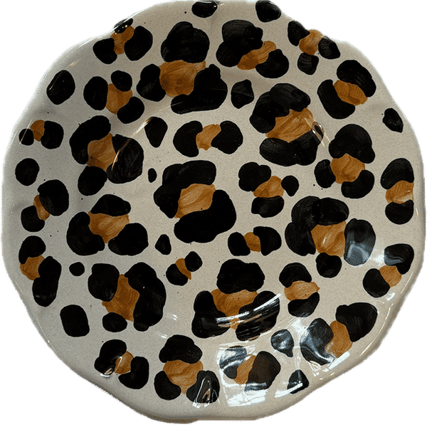 Leopard Plate 16cm