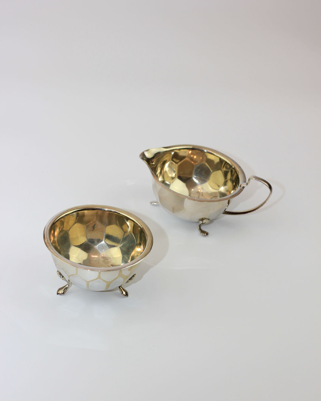 English Milk Jug and Sugar Bowl