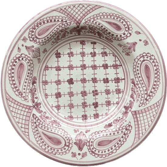 Bandana Pink Plate 25cm
