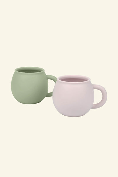 Soft Piccolo Cups – Matcha & Ube