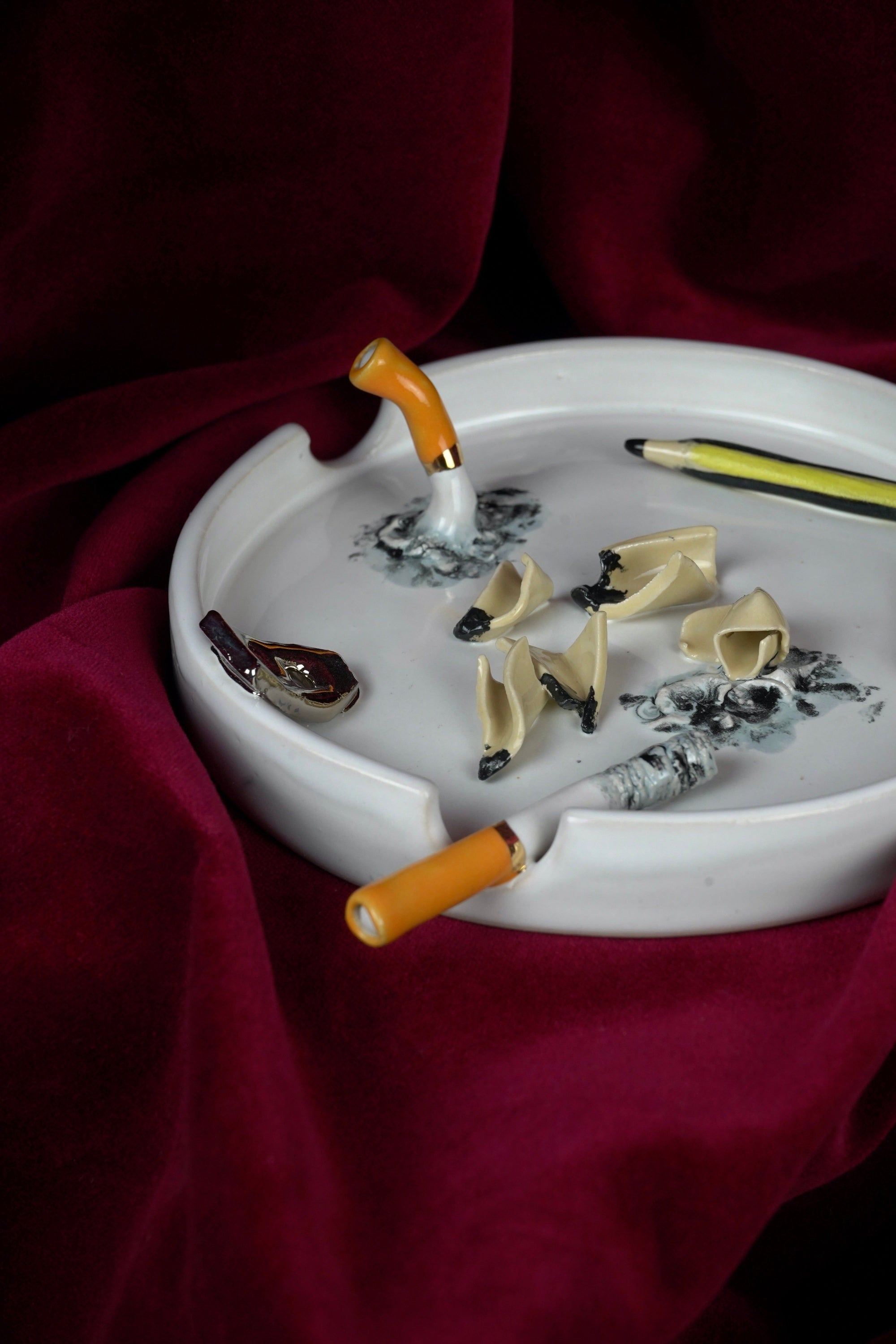 School Pencil Ashtray