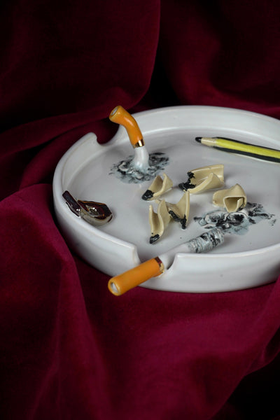 School Pencil Ashtray