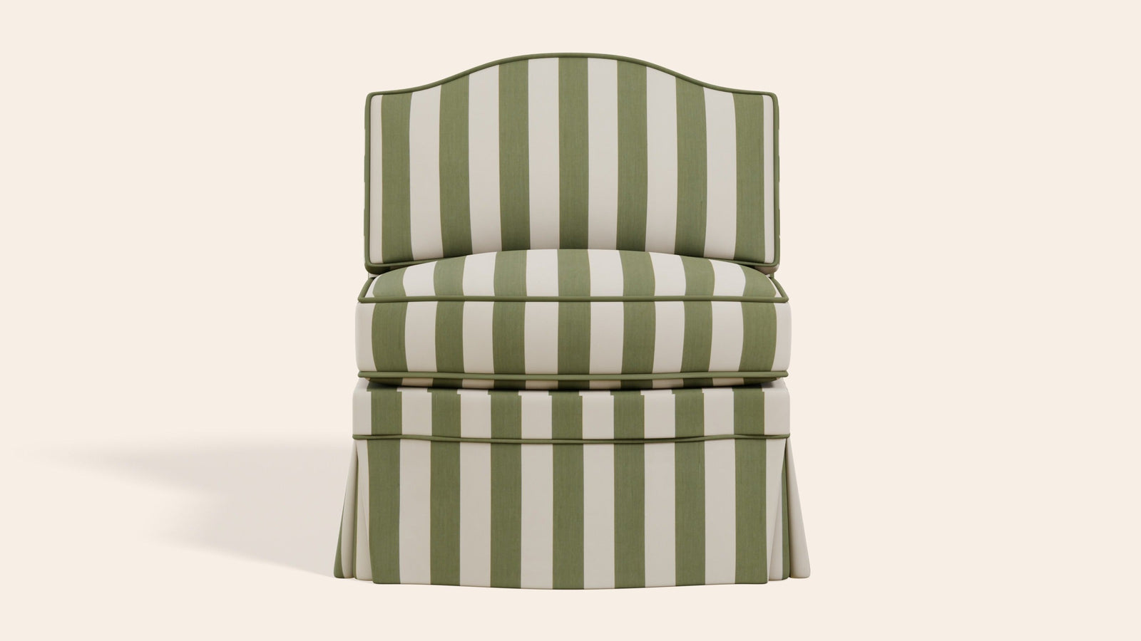 Felix Slipper Chair, Artichoke