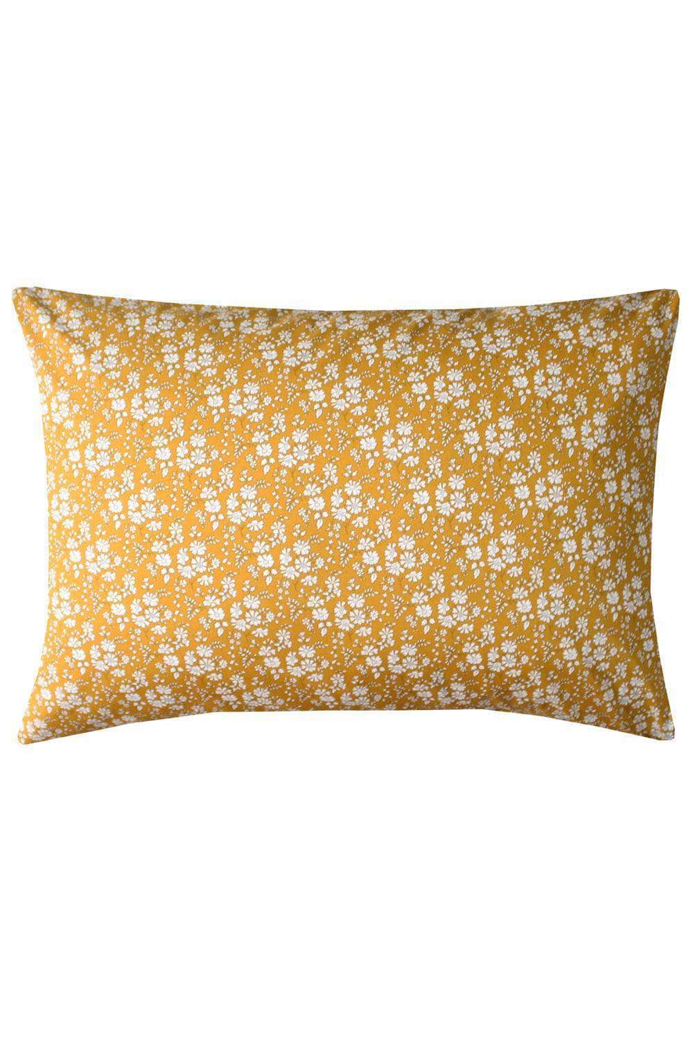 Bedding Made With Liberty Fabric Capel Mustard