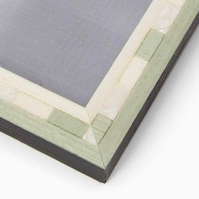 Valduga Marquetry Green Frame 6x4"