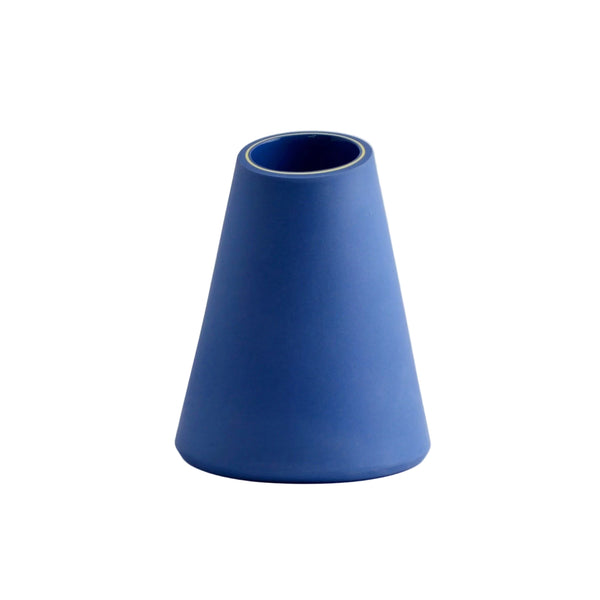 Angle Vase Blue City Blue