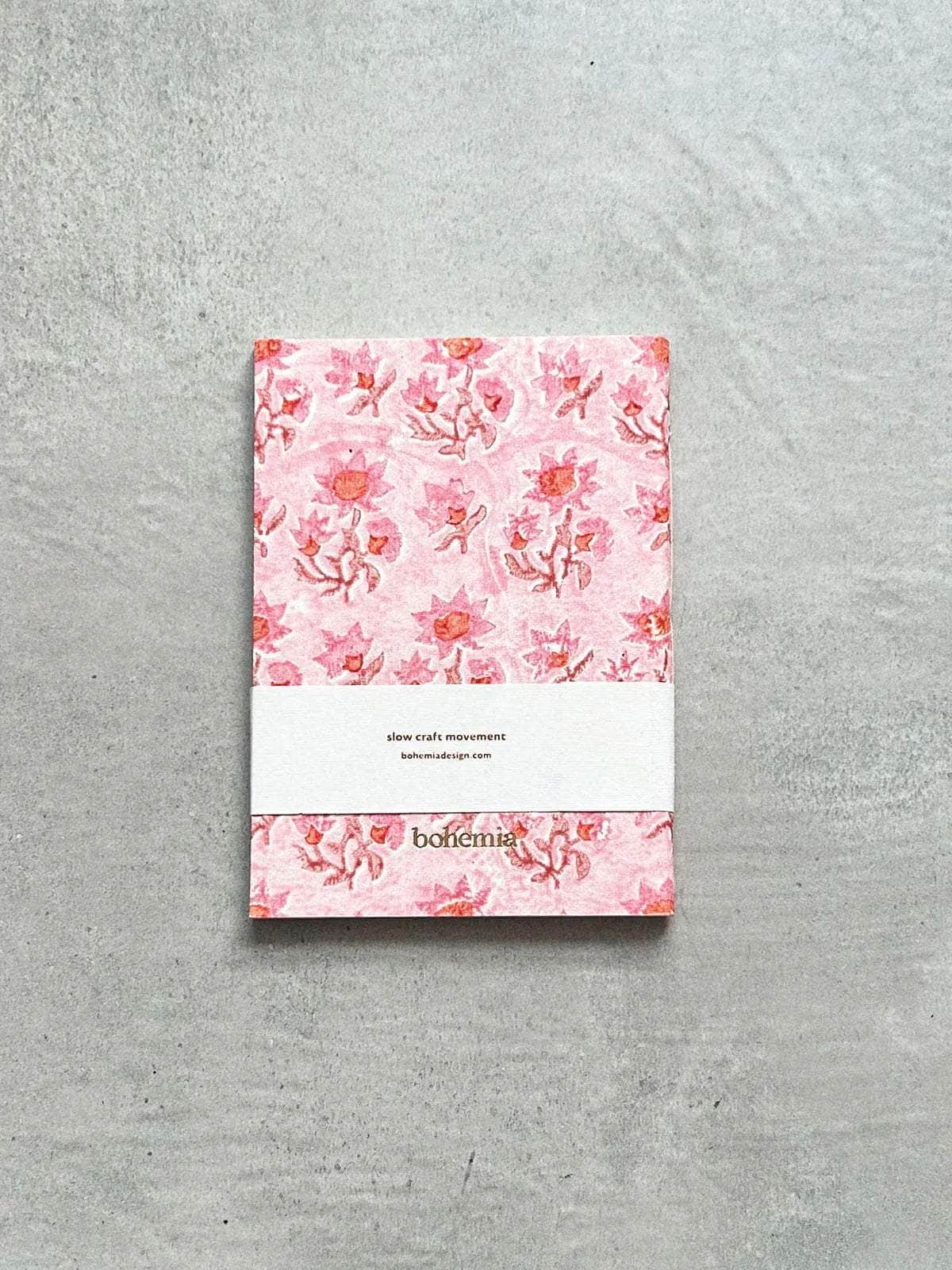 Posie Notebook - Vintage Pink