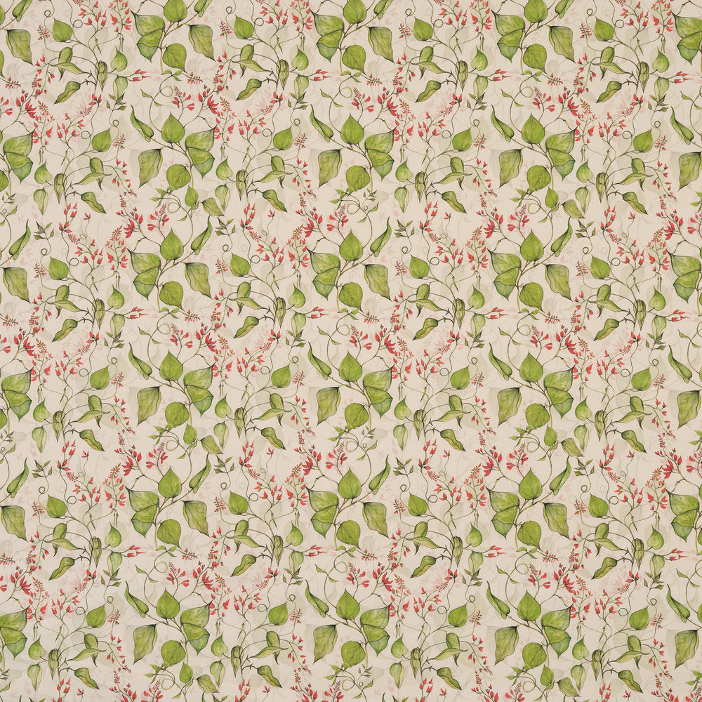 Runner Bean Flower Fabric