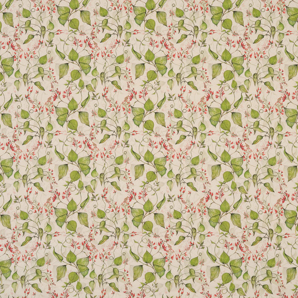 Runner Bean Flower Fabric