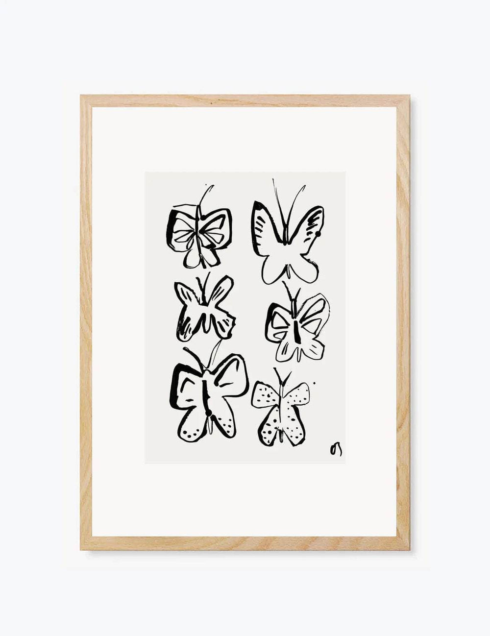 The Butterflies | Wall Art Print