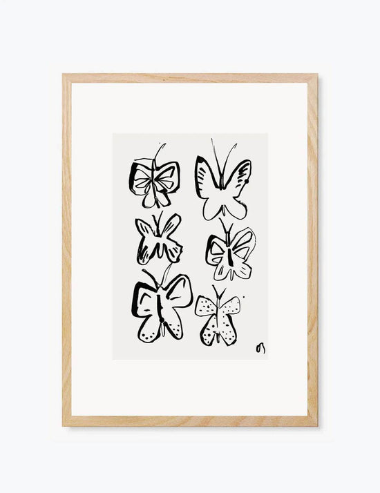 The Butterflies | Wall Art Print
