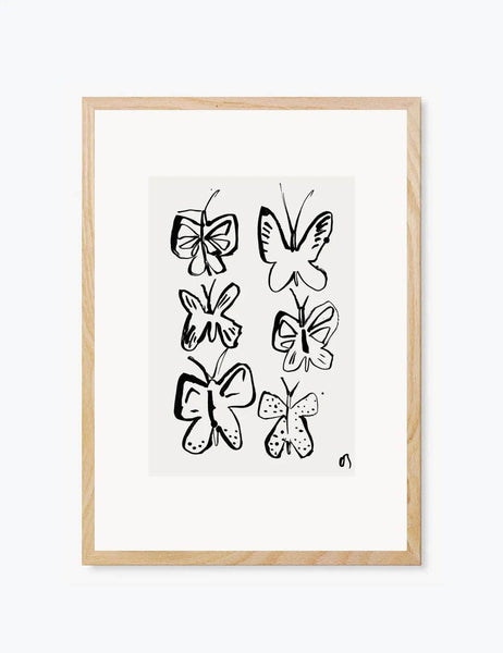The Butterflies | Wall Art Print