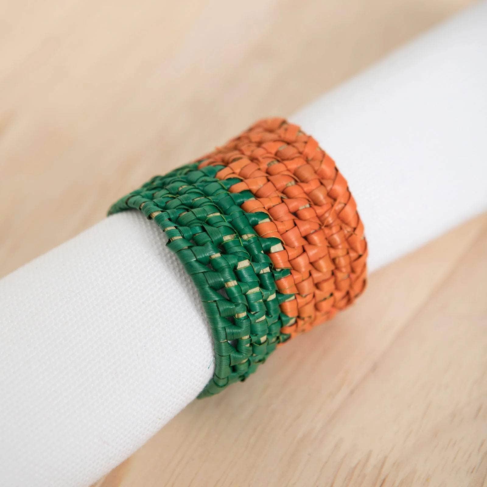 Mixteco Bicolor Napkin Ring