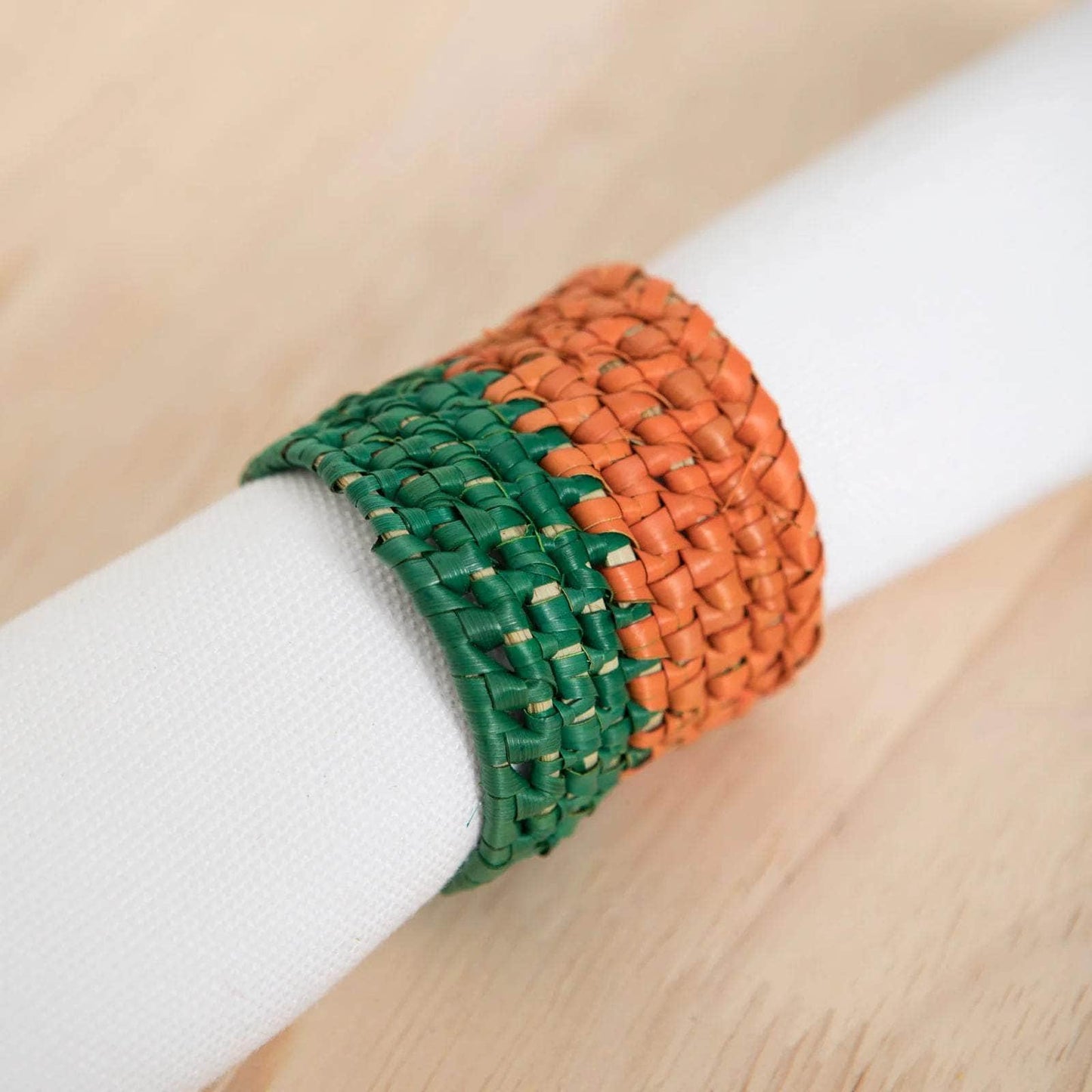 Mixteco Bicolor Napkin Ring